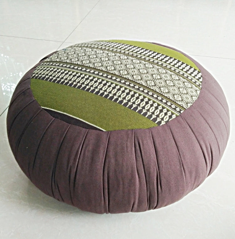 Free shipping, seat cushion, Thai round floor cushion, kapok yoga mat, meditation cushion, kapok floor mat, yoga cushion