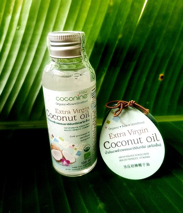 Free shipping, Thai pure coconut oil, cold processed extra virgin coconut oil,100ml