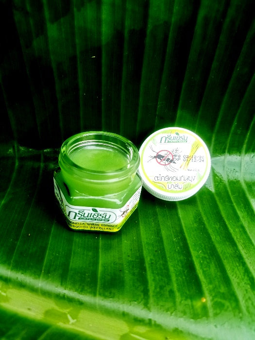 Free shipping, Thai mosquito Repellent cream, Natural Essences Citronella grass oil, 20g