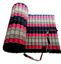 Load image into Gallery viewer, Free shipping to ASIA, Floor roll mattress, 75x180cm(30x70in), Thai kapok yoga mattress, floor mattress, meditation mattress, Thailand mattress, rolled kapok floor mattress
