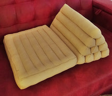 Load image into Gallery viewer, Free shipping to ASIA, 1 fold Thai triangle cushion, one fold cushion, 52x75cm(20x30in), kapok cushion, floor cushion, fold cushion, 1 fold pillow, Thailand pillow cushion
