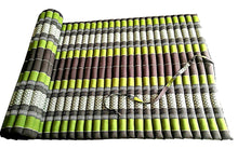 Load image into Gallery viewer, Free shipping to ASIA, floor roll mattress, XL 100x180cm(39x70in), Thai kapok yoga mattress, floor mattress, meditation mattress, rolled kapok floor mattress
