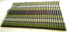 Load image into Gallery viewer, Free shipping to ASIA, Floor roll mattress, 75x180cm(30x70in), Thai kapok yoga mattress, floor mattress, meditation mattress, Thailand mattress, rolled kapok floor mattress
