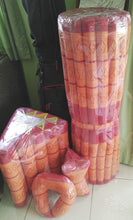 Load image into Gallery viewer, Free shipping to ASIA, Floor roll mattress, 75x180cm(30x70in), Thai kapok yoga mattress, floor mattress, meditation mattress, Thailand mattress, rolled kapok floor mattress
