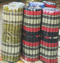 Load image into Gallery viewer, Free shipping to ASIA, floor roll mattress, XL 100x180cm(39x70in), Thai kapok yoga mattress, floor mattress, meditation mattress, rolled kapok floor mattress
