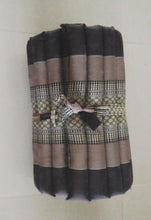 Load image into Gallery viewer, Free shipping to ASIA, Floor roll mattress, 50x180cm(20x70in), Thai kapok yoga mattress, floor mattress, fold mattress, meditation mattress, rolled kapok mattress
