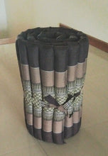 Load image into Gallery viewer, Free shipping to ASIA, Floor roll mattress, 50x180cm(20x70in), Thai kapok yoga mattress, floor mattress, fold mattress, meditation mattress, rolled kapok mattress
