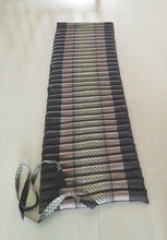 Load image into Gallery viewer, Free shipping to ASIA, Floor roll mattress, 50x180cm(20x70in), Thai kapok yoga mattress, floor mattress, fold mattress, meditation mattress, rolled kapok mattress
