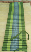 Load image into Gallery viewer, Free shipping to ASIA, Floor roll mattress, 50x180cm(20x70in), Thai kapok yoga mattress, floor mattress, fold mattress, meditation mattress, rolled kapok mattress
