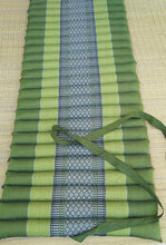 Load image into Gallery viewer, Free shipping to ASIA, Floor roll mattress, 50x180cm(20x70in), Thai kapok yoga mattress, floor mattress, fold mattress, meditation mattress, rolled kapok mattress
