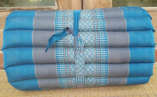 Load image into Gallery viewer, Free shipping to ASIA, Floor roll mattress, 50x180cm(20x70in), Thai kapok yoga mattress, floor mattress, fold mattress, meditation mattress, rolled kapok mattress
