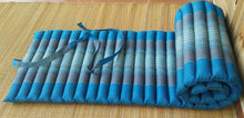 Load image into Gallery viewer, Free shipping to ASIA, Floor roll mattress, 50x180cm(20x70in), Thai kapok yoga mattress, floor mattress, fold mattress, meditation mattress, rolled kapok mattress
