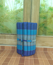 Load image into Gallery viewer, Free shipping to ASIA, Floor roll mattress, 50x180cm(20x70in), Thai kapok yoga mattress, floor mattress, fold mattress, meditation mattress, rolled kapok mattress
