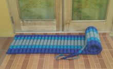 Load image into Gallery viewer, Free shipping to ASIA, Floor roll mattress, 50x180cm(20x70in), Thai kapok yoga mattress, floor mattress, fold mattress, meditation mattress, rolled kapok mattress
