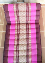 Load image into Gallery viewer, Free shipping to ASIA, 1 fold Thai triangle cushion, one fold cushion, 52x75cm(20x30in), kapok cushion, floor cushion, fold cushion, 1 fold pillow, Thailand pillow cushion
