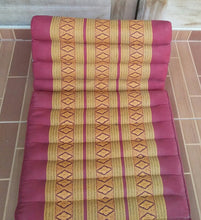 Load image into Gallery viewer, Free shipping to ASIA, 1 fold Thai triangle cushion, one fold cushion, 52x75cm(20x30in), kapok cushion, floor cushion, fold cushion, 1 fold pillow, Thailand pillow cushion
