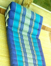 Load image into Gallery viewer, Free shipping to ASIA, 1 fold Thai triangle cushion, one fold cushion, 52x75cm(20x30in), kapok cushion, floor cushion, fold cushion, 1 fold pillow, Thailand pillow cushion
