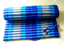 Load image into Gallery viewer, Free shipping to ASIA, Floor roll mattress, 75x180cm(30x70in), Thai kapok yoga mattress, floor mattress, meditation mattress, Thailand mattress, rolled kapok floor mattress
