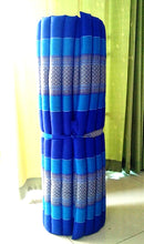 Load image into Gallery viewer, Free shipping to ASIA, floor roll mattress, XL 100x180cm(39x70in), Thai kapok yoga mattress, floor mattress, meditation mattress, rolled kapok floor mattress
