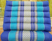 Load image into Gallery viewer, Free shipping to ASIA, 1 fold Thai triangle cushion, one fold cushion, 52x75cm(20x30in), kapok cushion, floor cushion, fold cushion, 1 fold pillow, Thailand pillow cushion
