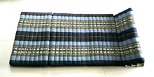 Load image into Gallery viewer, 3 fold floor cushion, XXL 10 blocks, 3 fold triangle cushion, 80x180cm(31x71in), kapok cushion, fold cushion, 3 fold pillow, Thailand pillow cushion
