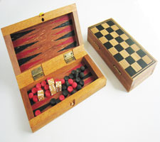 backgammon travel set