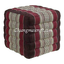 cube shaped sitting cushion