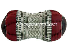 Bowtie shaped neck support cushions 