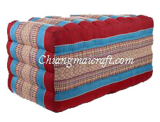 large cube shaped sitting cushion