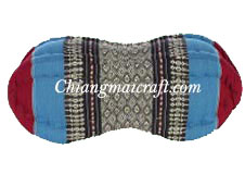 Bowtie shaped neck support cushions 