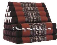 three mattress triangle cushion