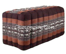 large cube shaped sitting cushion