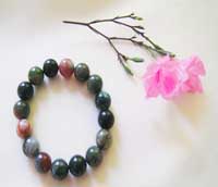 jade gemstone bracelet