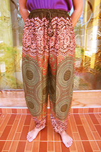 Thai cotton fishermans pants