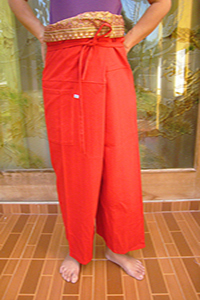 Thai cotton fishermans pants
