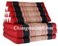 three mattress triangle cushion