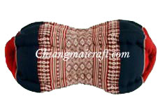 Bowtie shaped neck support cushions 