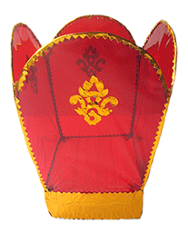 Thai red water lantern