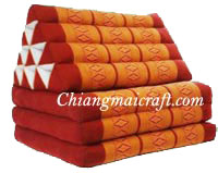 three mattress triangle cushion